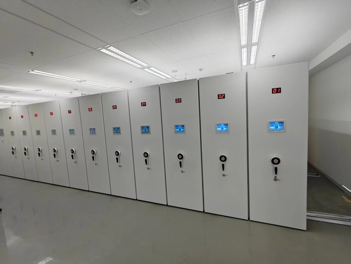 中小型檔案庫房擴容改造方案｜軌道移動式密集架提升場地利用率